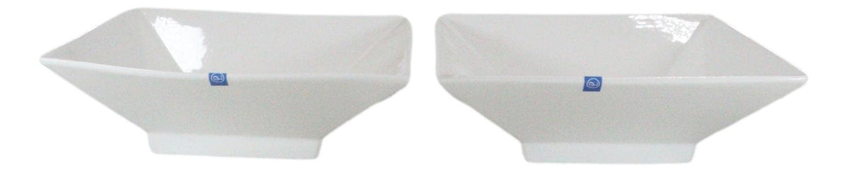 Porcelain Square Bowls 35oz Dishwasher And Microwave Safe U96012