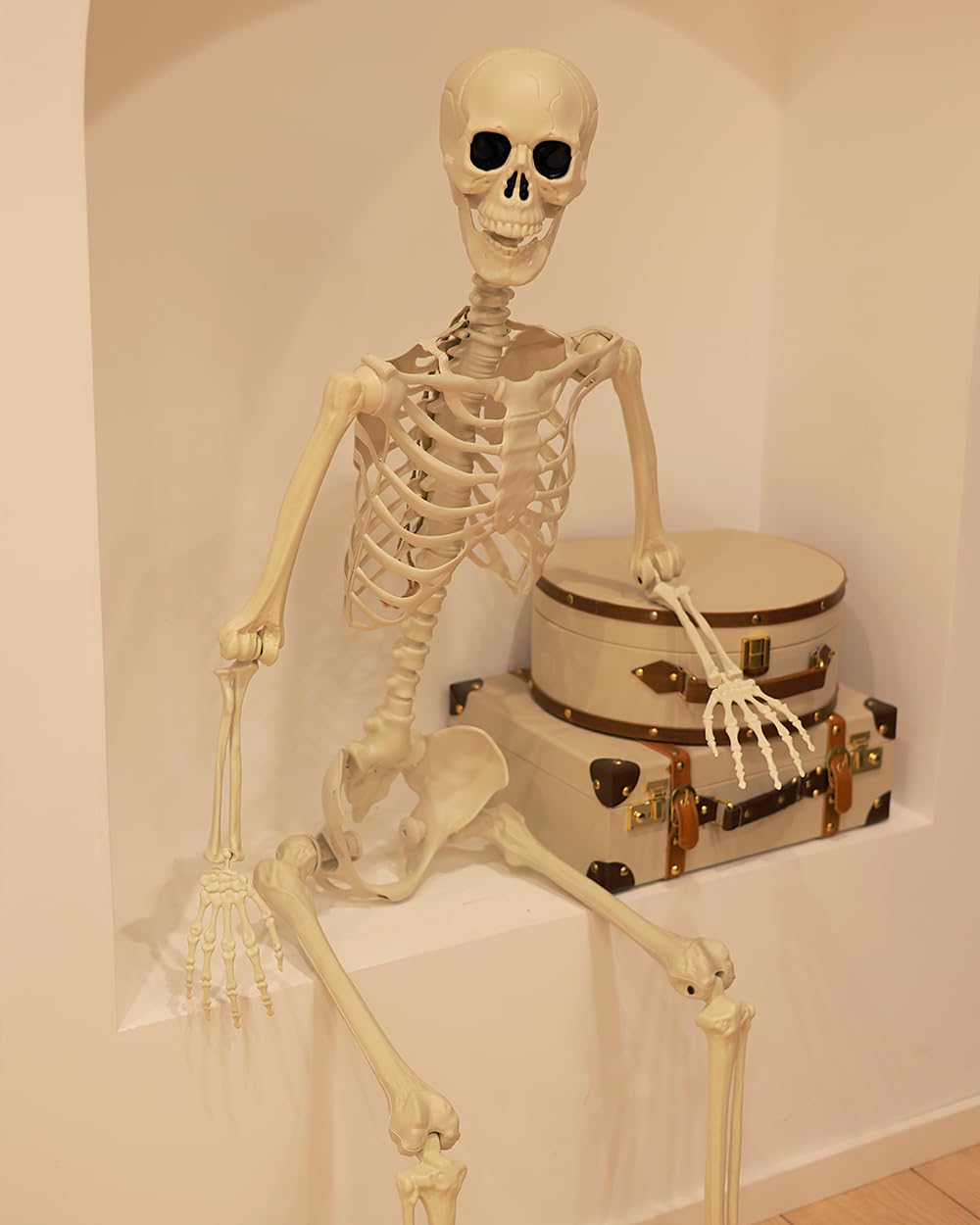Life Size Posable Full Body Skeleton with Movable Joints Z53106