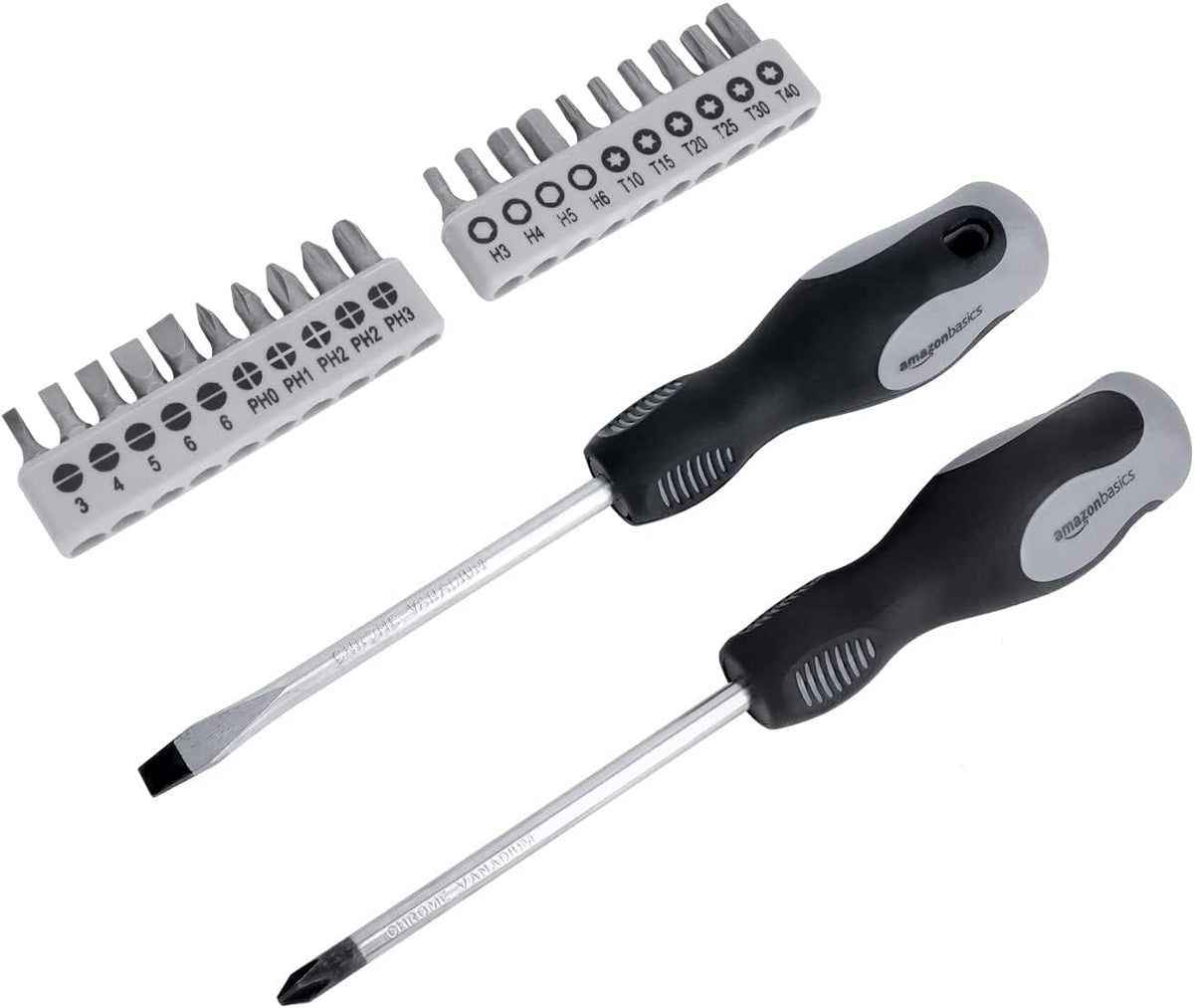 65-Piece Household Hand Tool Kit Set with Storage Case A2173