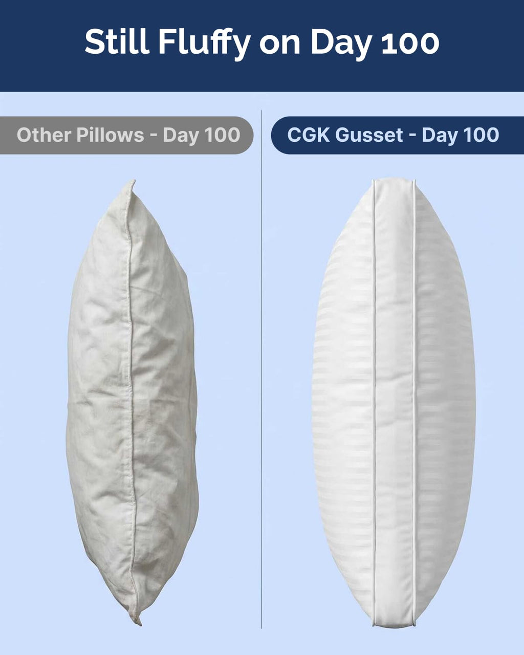 King Size Gusset Pillows Set of 2 A557014