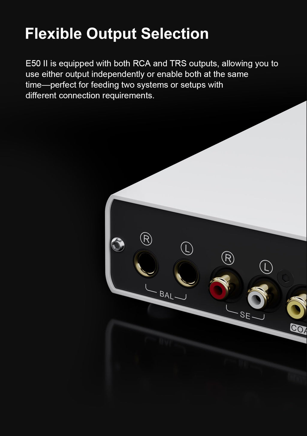 Black Hi-Res Audio DAC with Bluetooth U360605