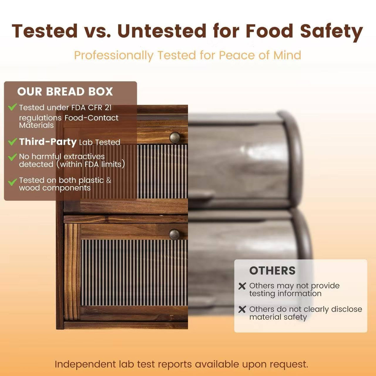 Wooden Bread Box H843430