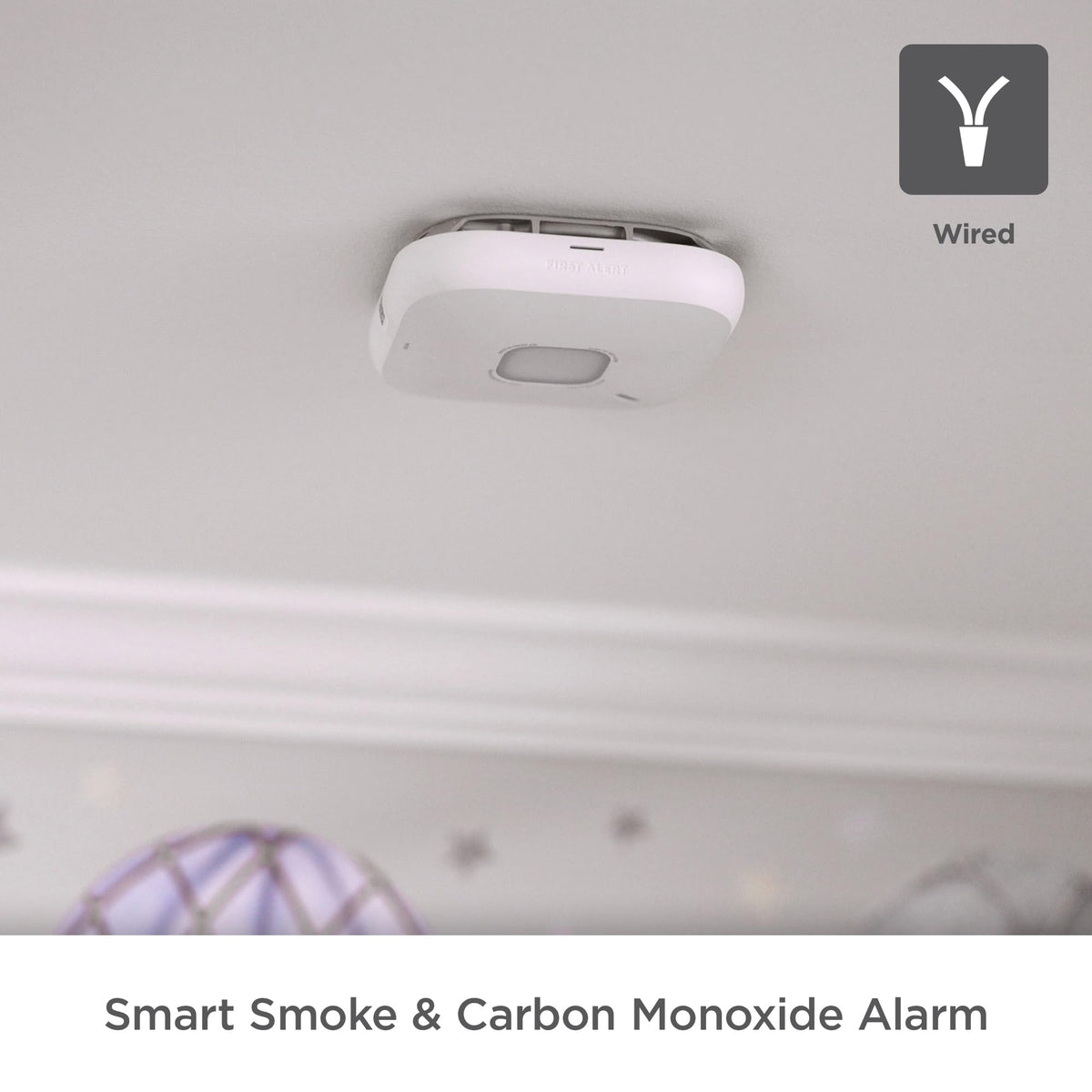 Hardwire Smart Smoke & Carbon Monoxide Alarm C799656