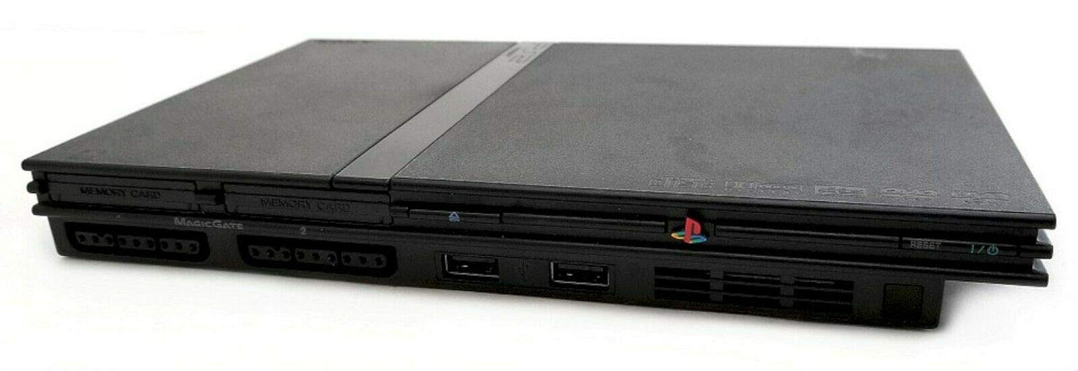 PS2 Slim Video Game Console System Bundle (Renewed) O70747