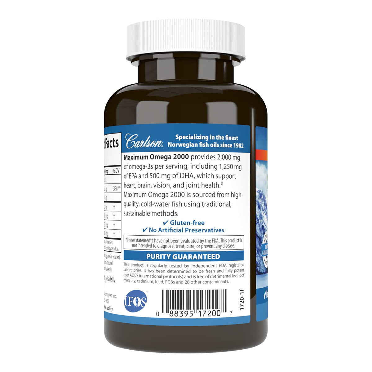 Omega 2000 mg Lemon 60 Softgels T386443