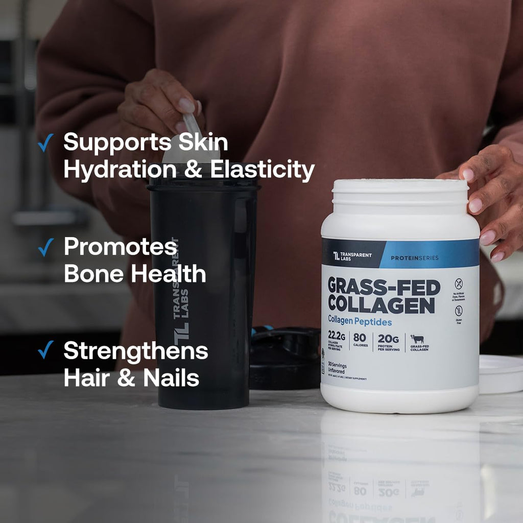 Grass-Fed Collagen Peptides, 30 Servings, Unflavored K522