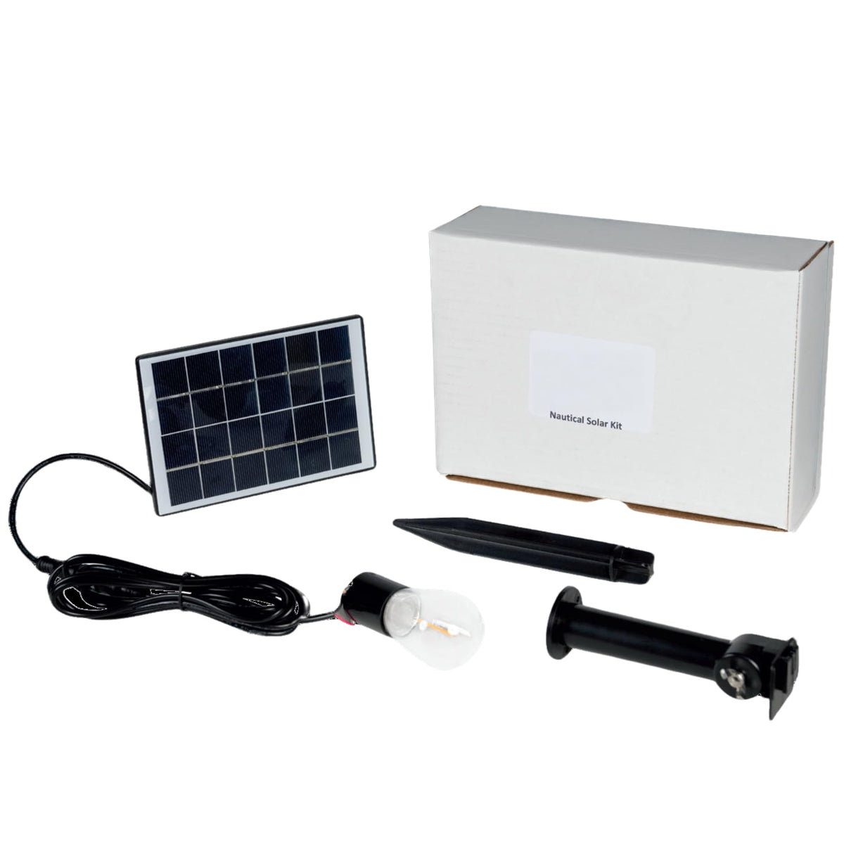 Solar Powered Lighthouse Kit with LED Lights O439