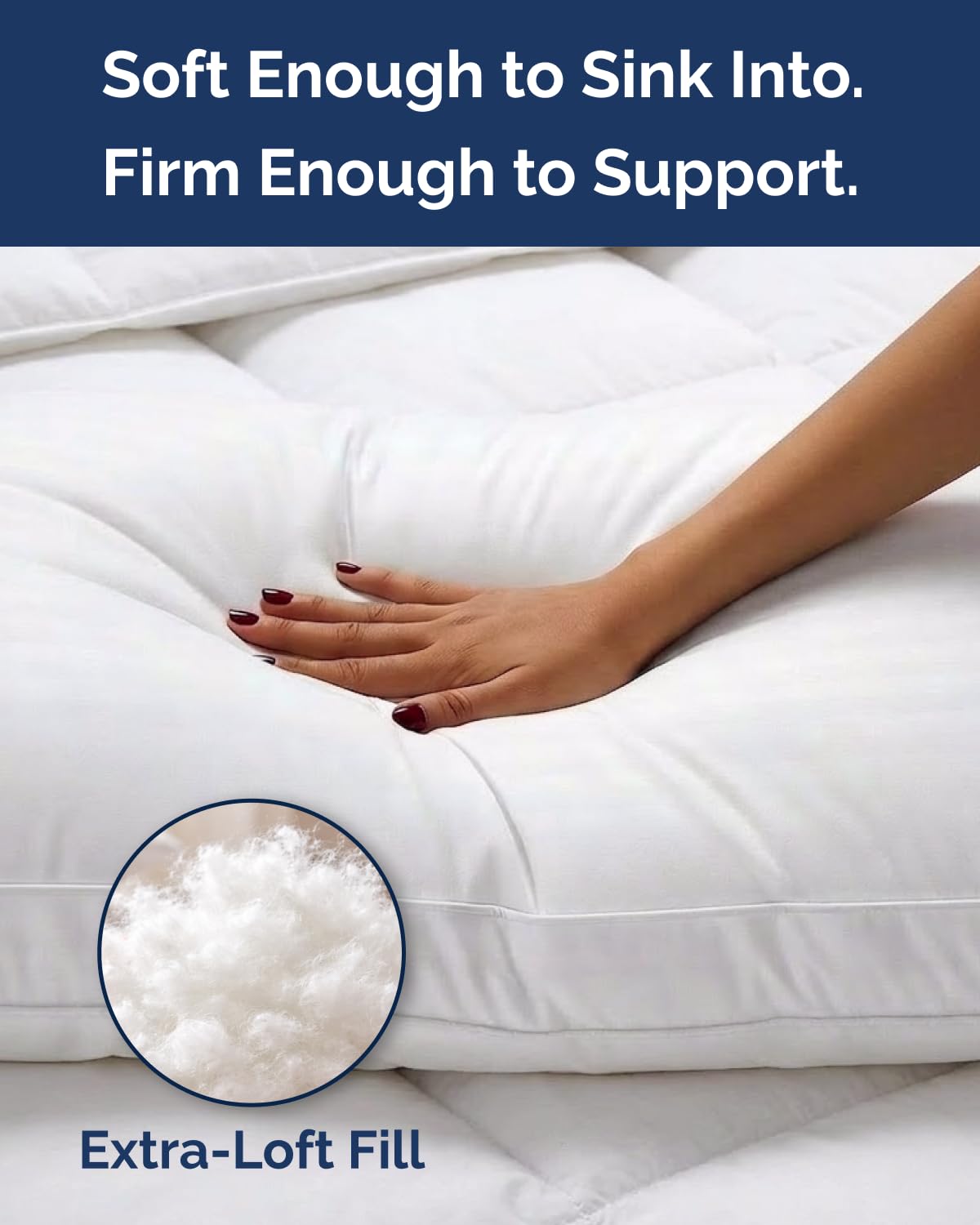 King Size Gusset Pillows Set of 2 A557014