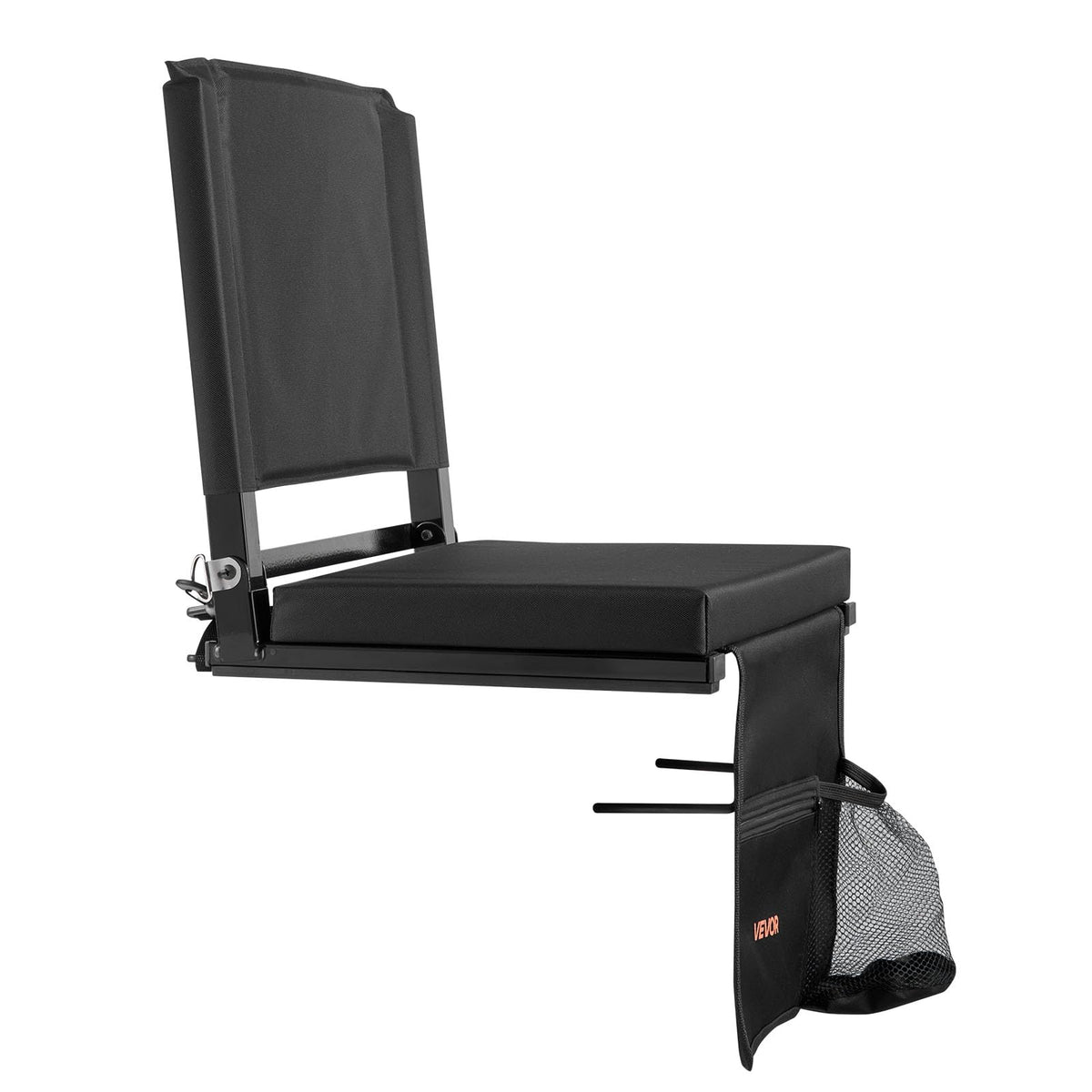 Folding Bleacher Seat with Back Support and Cushion U265314