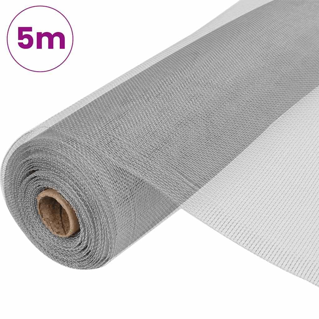 Aluminum Mesh Screen 39.4x196.9 in Silver L290