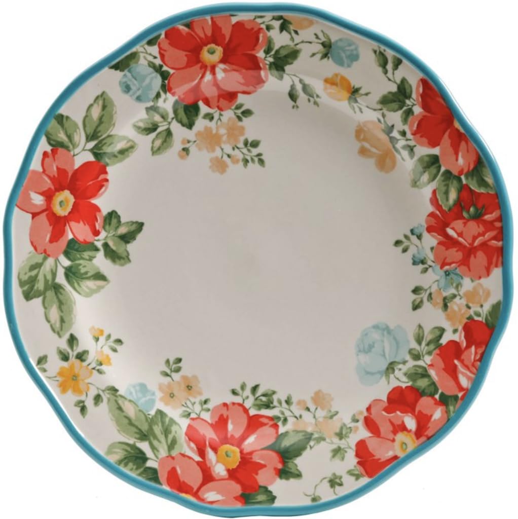 12-Piece Teal Dinnerware Set P734