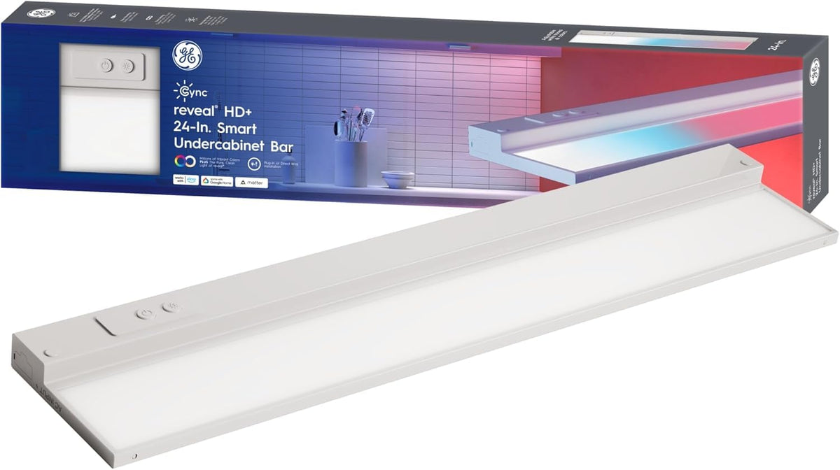 Smart LED Under Cabinet Light Bar, 24in V90182
