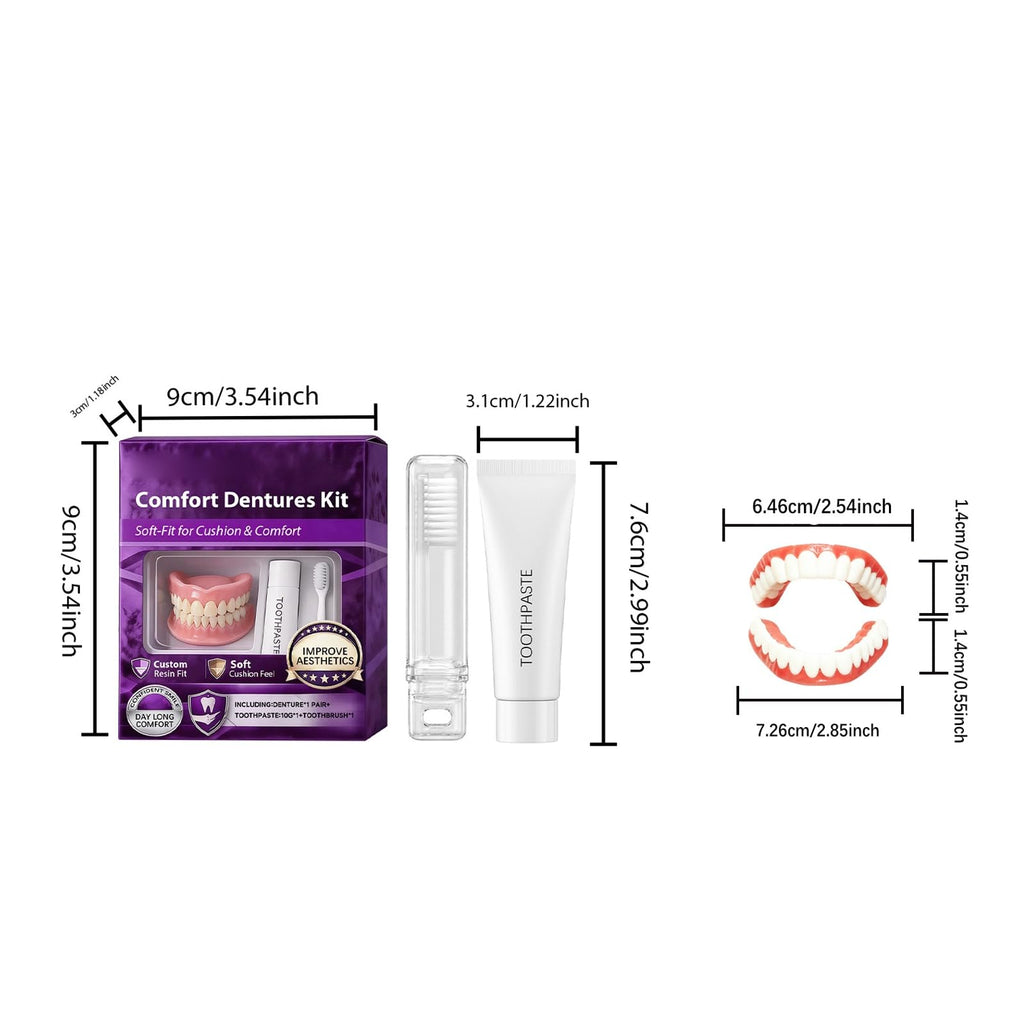 Heat Moldable Silicone Denture Kit V622