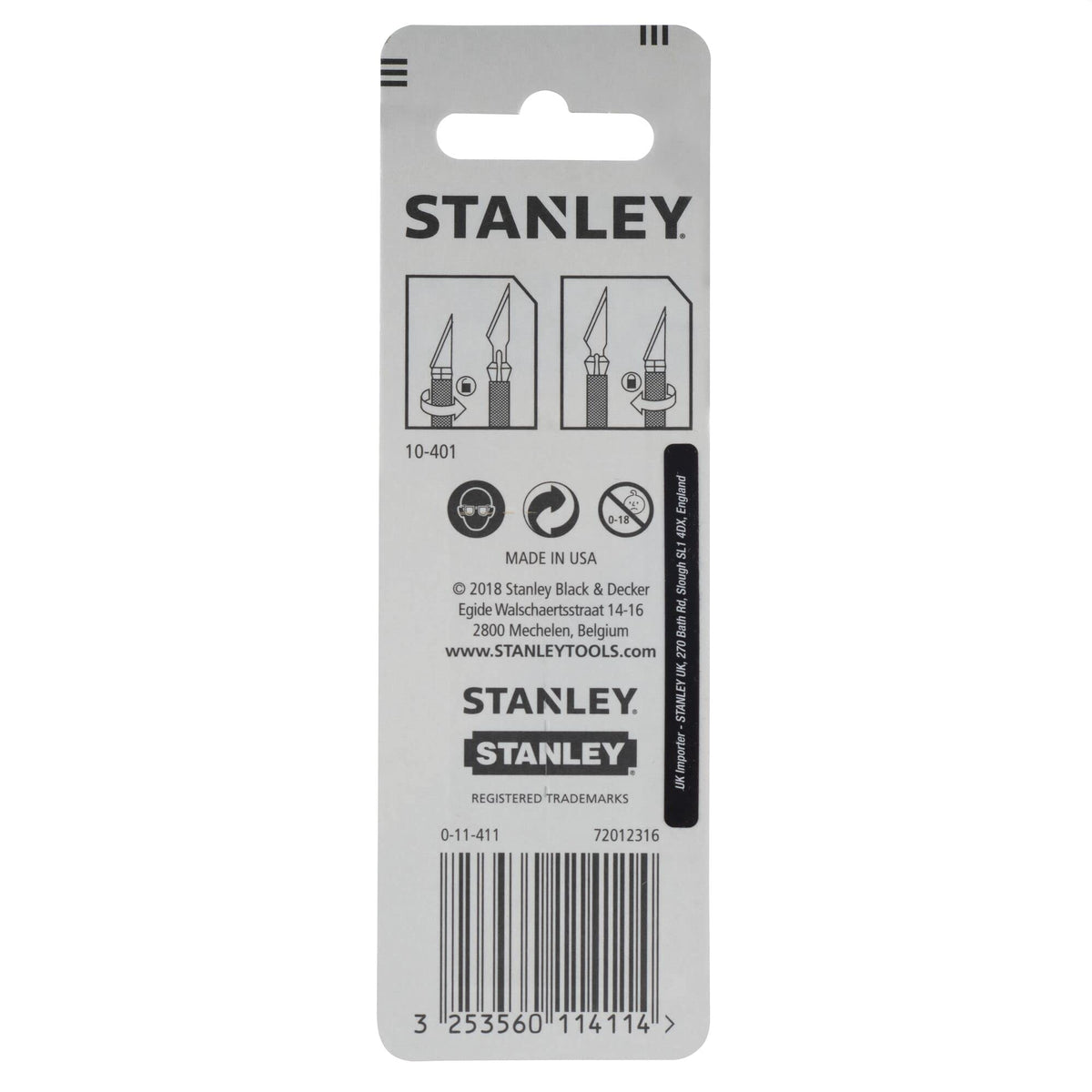Hobby Knife Blade F46975