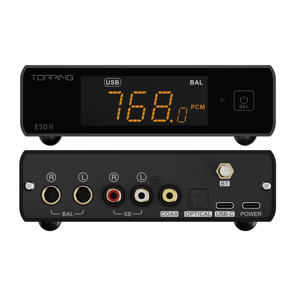 Black Hi-Res Audio DAC with Bluetooth U360605
