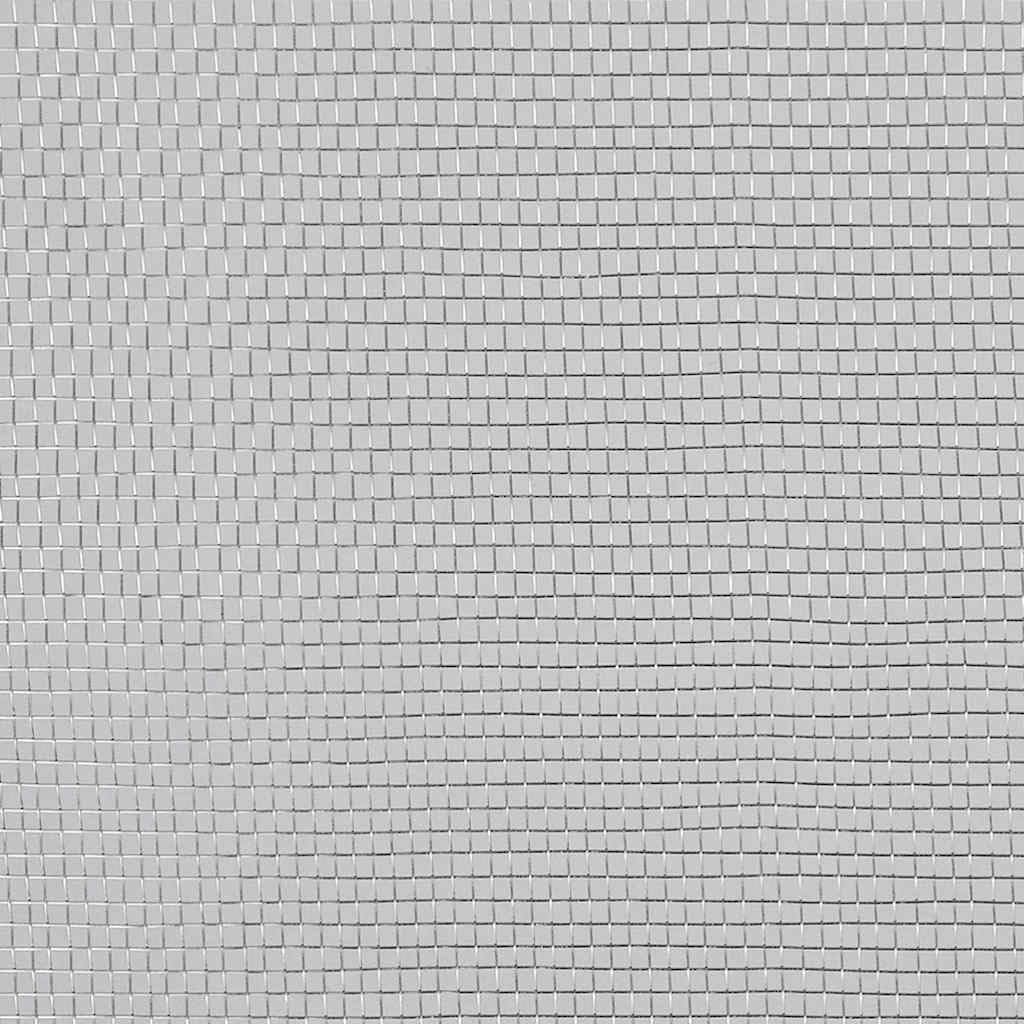 Aluminum Mesh Screen 39.4x196.9 in Silver L290
