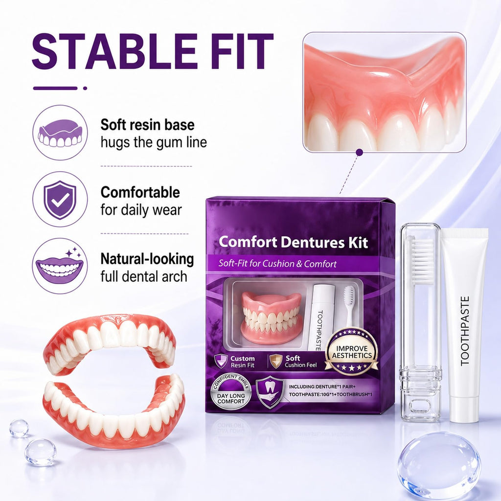 Heat Moldable Silicone Denture Kit V622