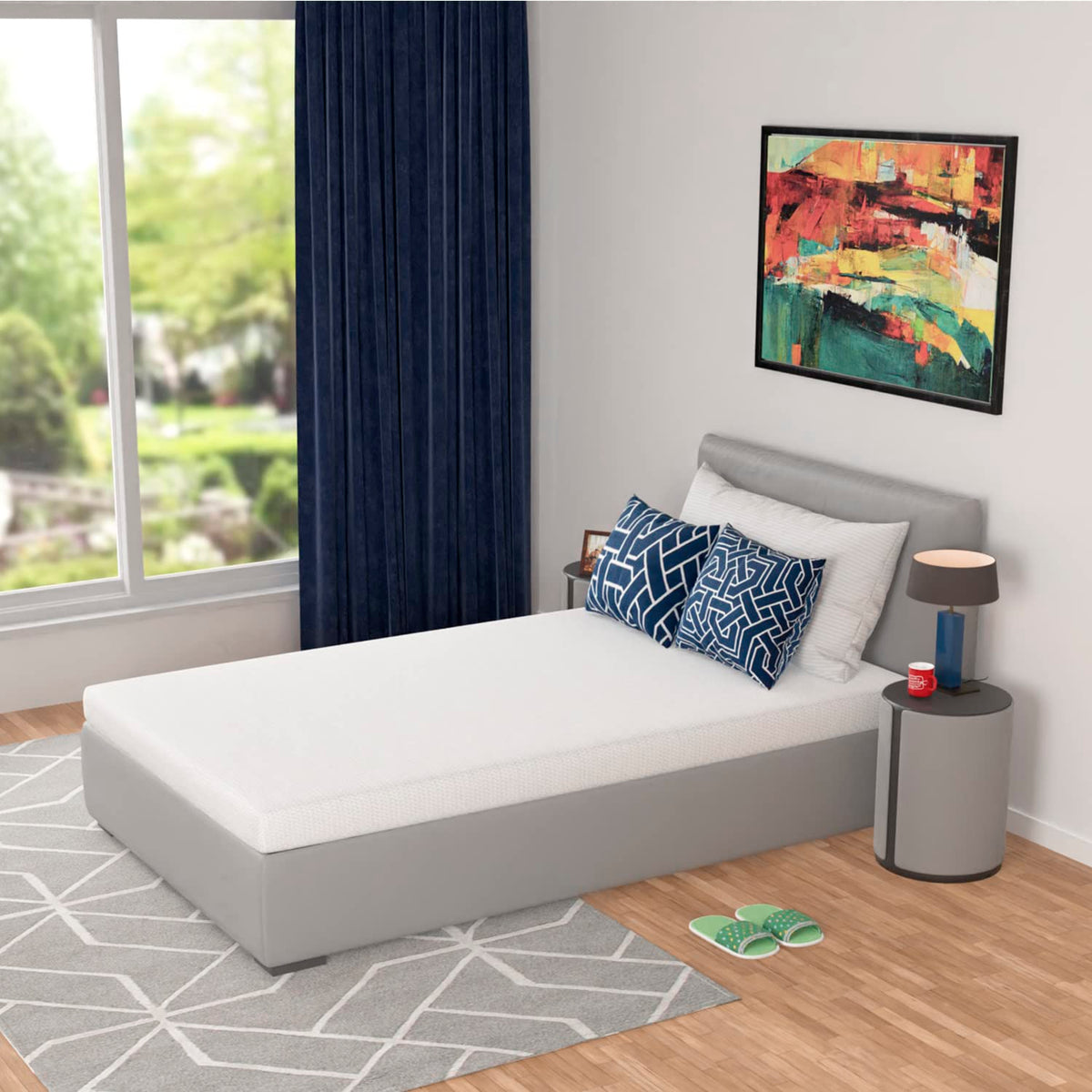 5 Inch Twin Mattress Green Tea Gel Memory Foam P81529