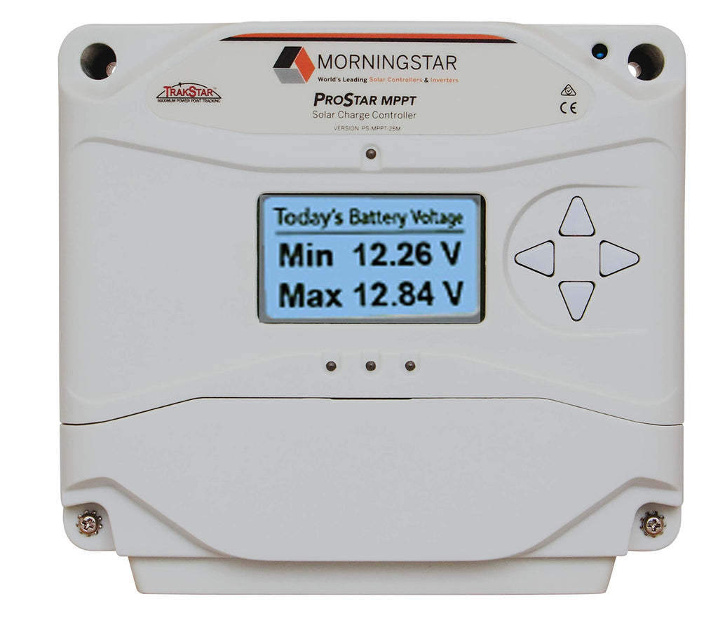 25A MPPT Solar Charge Controller with Built-in Meter A764