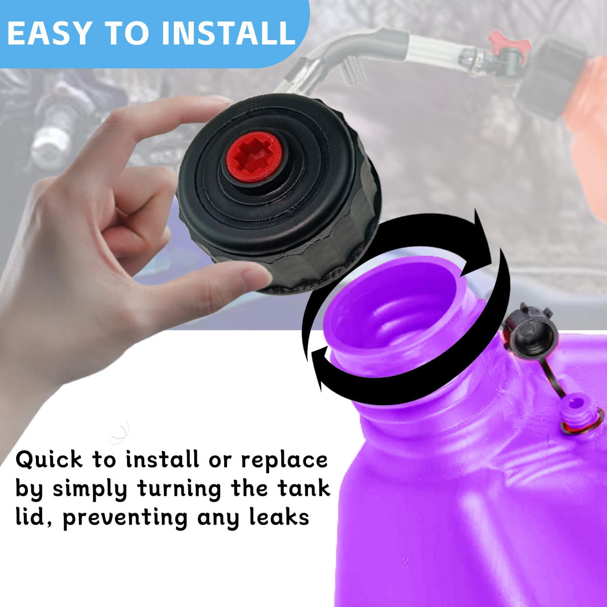 Gas Cans Fuel Jug Cap Kit U12565