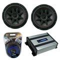 10" Subwoofer Pair with Amp Combo Wire Kit J434452