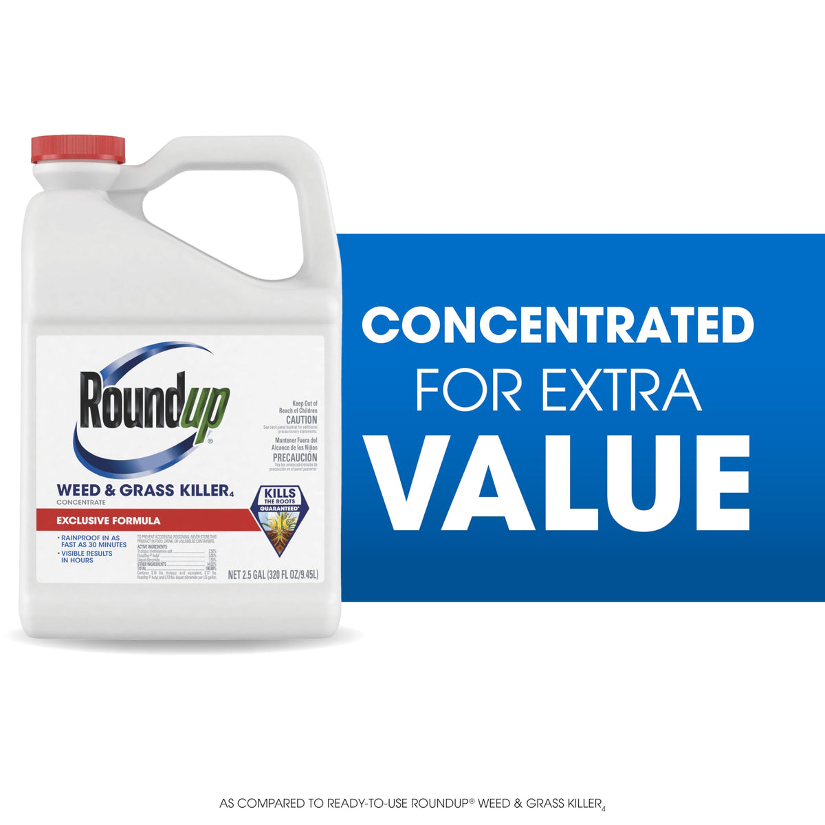 2.5 gal Concentrate Weed & Grass Killer Q488