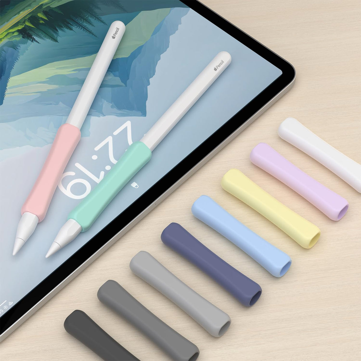 Silicone Grip Compatible with Apple Pencil 2nd Generation, USB-C & Pro M21825
