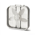 White 3-Speed Box Fan I45154