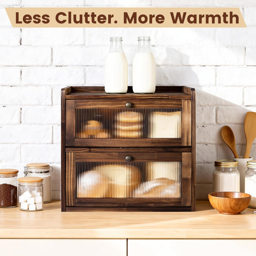 Wooden Bread Box H843430