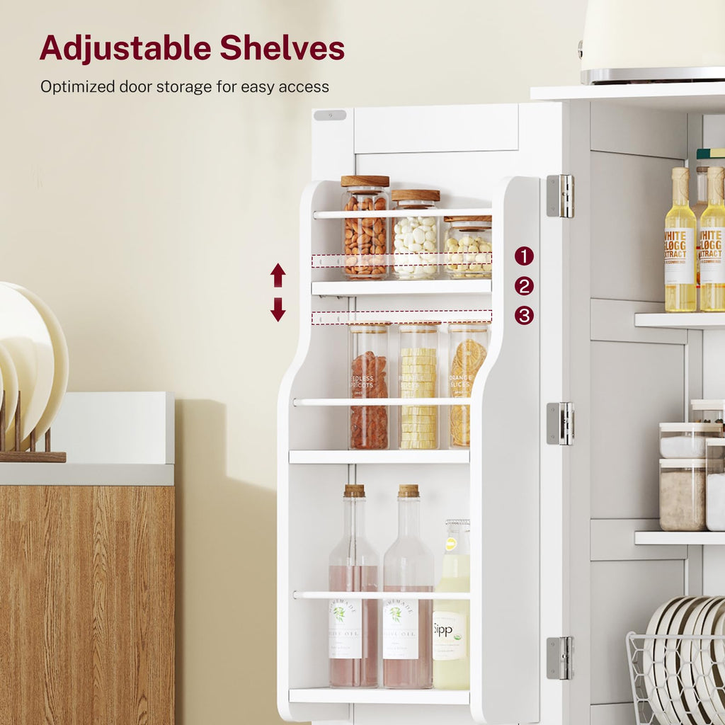 43”H Pantry Cabinet with 4 Doors D552402