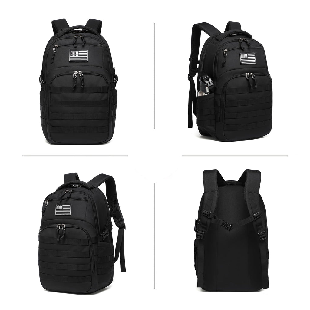 Black Small Tactical Backpack K229
