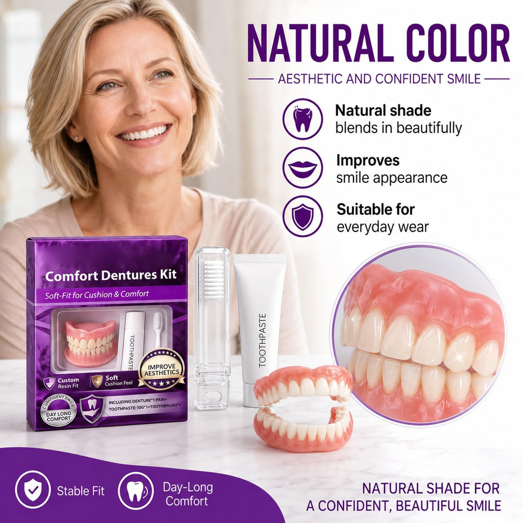 Heat Moldable Silicone Denture Kit V622