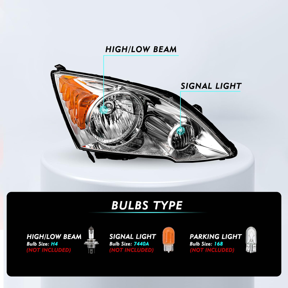 Headlights Housing U56368