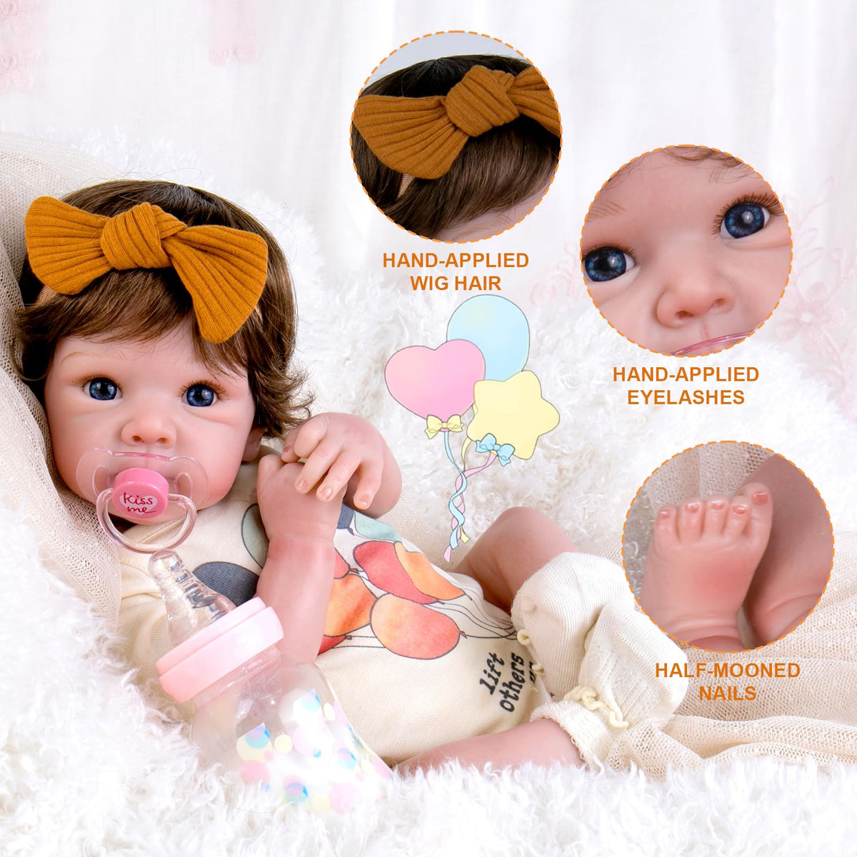 20-Inch Reborn Baby Doll X674
