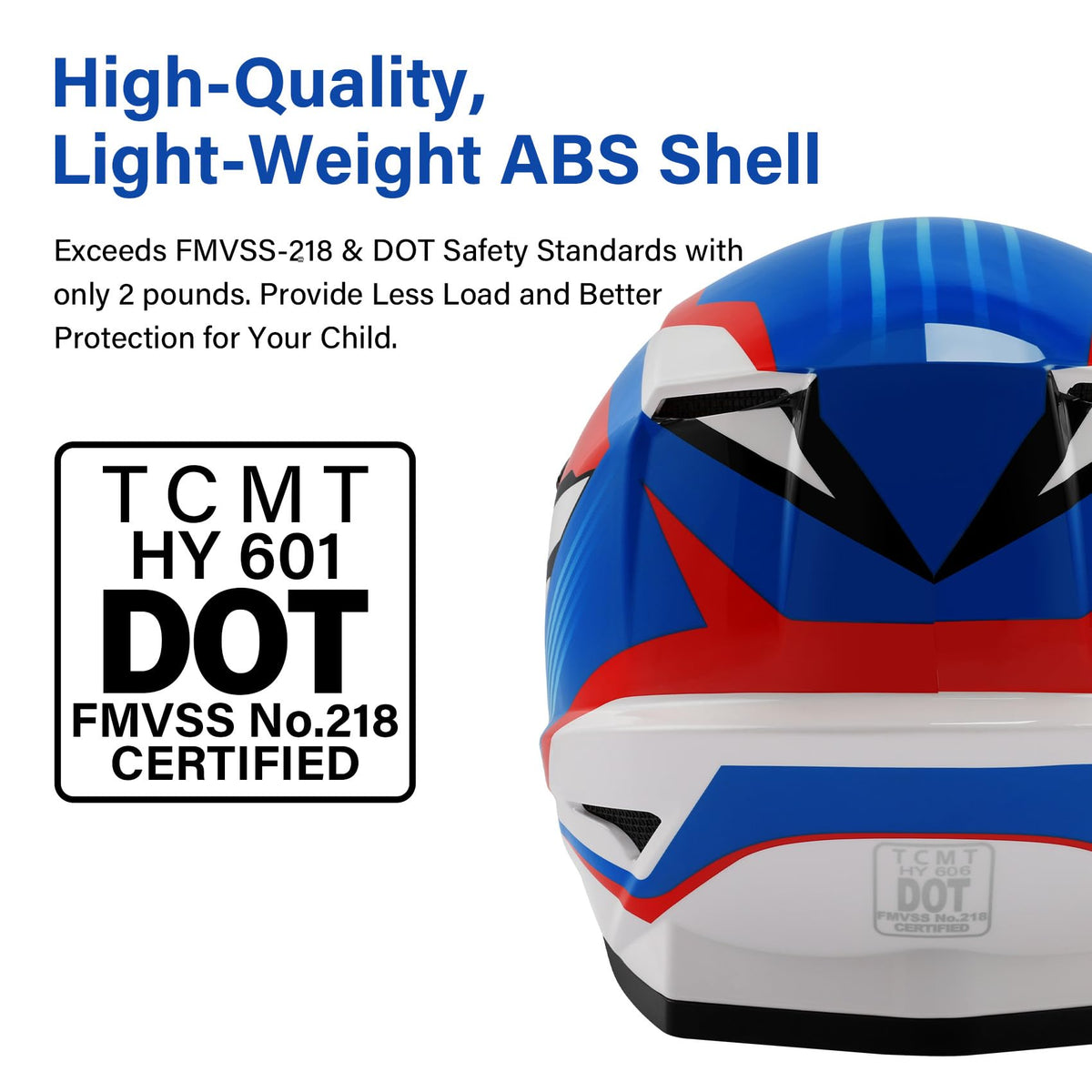 Youth Kids DOT Approved Full Face Motocross Helmet H665169