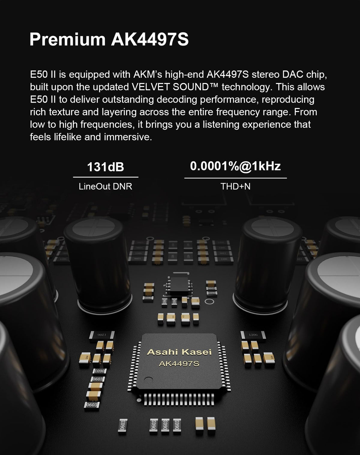 Black Hi-Res Audio DAC with Bluetooth U360605