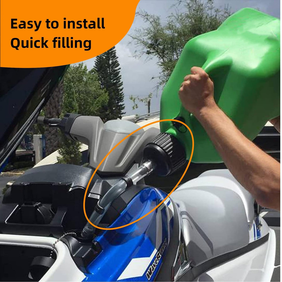 Gas Cans Fuel Jug Cap Kit U12565