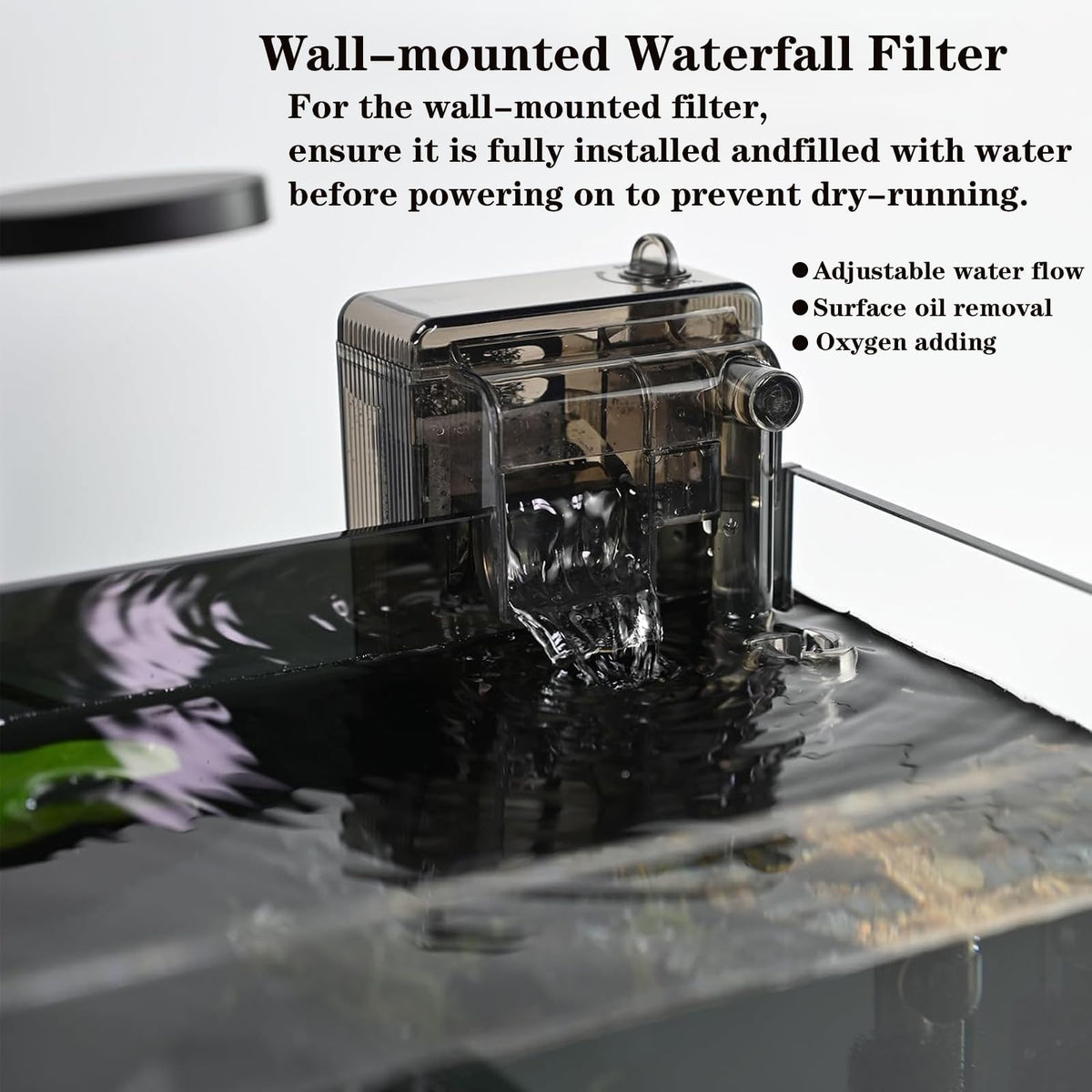2.8 Gallon Aquarium Starter Kit with LED and Filter Pump E922