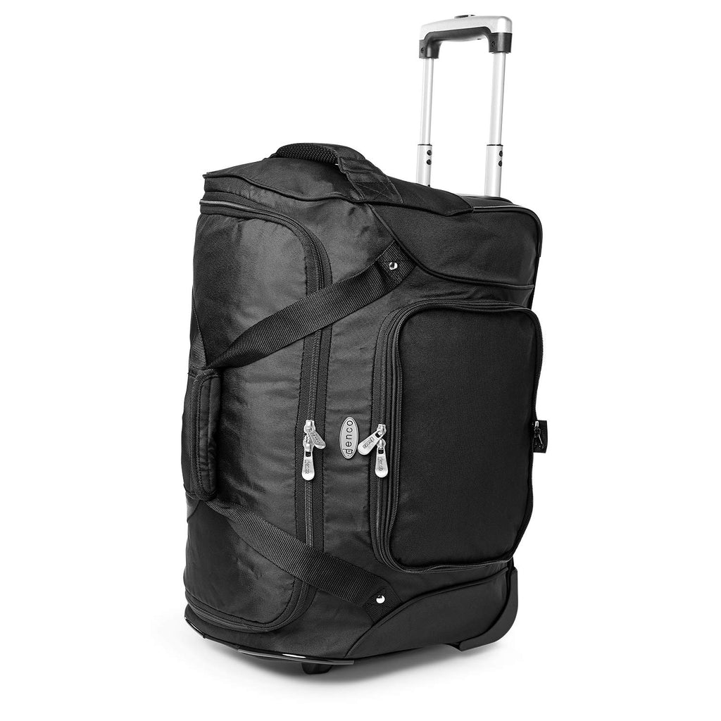 Lightweight 22-inch Wheeled Duffel Bag with Telescopic Handle X7188