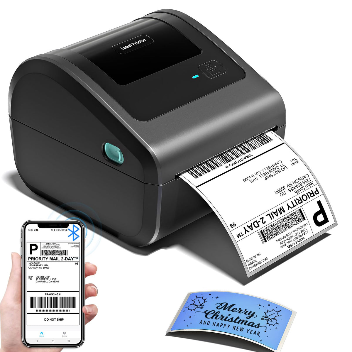 Bluetooth Shipping Label Printer B24820