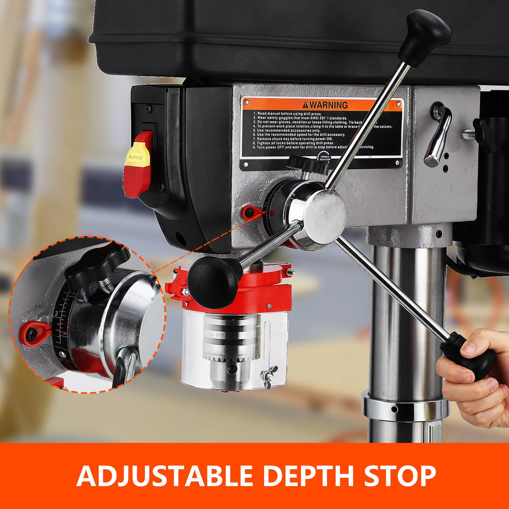 13 in 7.5 Amp Variable Speed Cast Iron Drill Press K7710