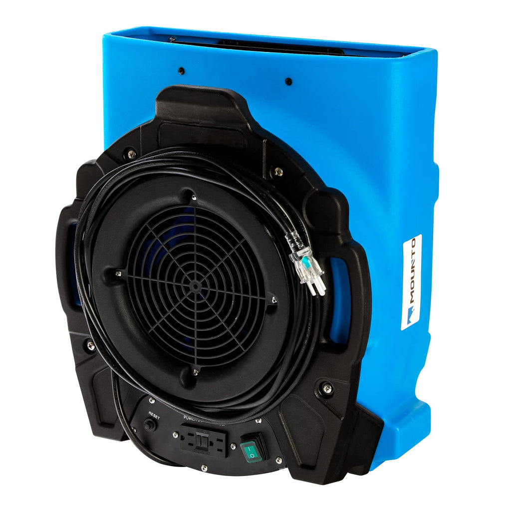 1/4hp 1200cfm 2 Speed Low Profile Air Mover Floor Dryer Fan N640922