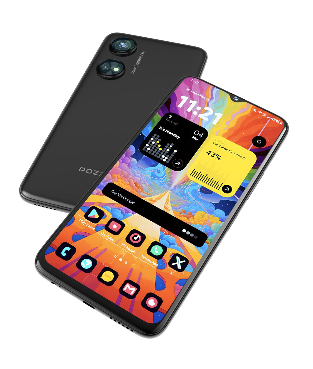 6.79” HD+ 128GB 4G LTE Unlocked Android Smartphone N748