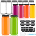 16oz Glass Juice Bottles, 12 Pack B87577