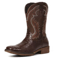 Cowboy Boots for Men Square Toe Mid Calf W33977