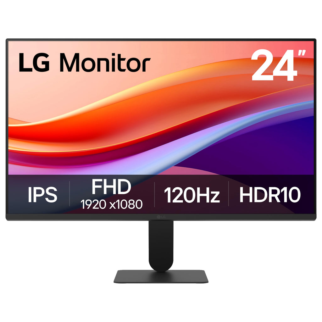 24-inch Full HD IPS Computer Monitor, 120Hz, HDR10, Black F68917
