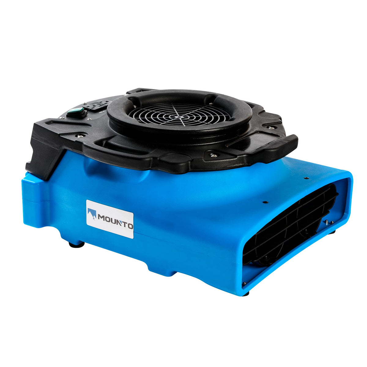 1/4hp 1200cfm 2 Speed Low Profile Air Mover Floor Dryer Fan N640922