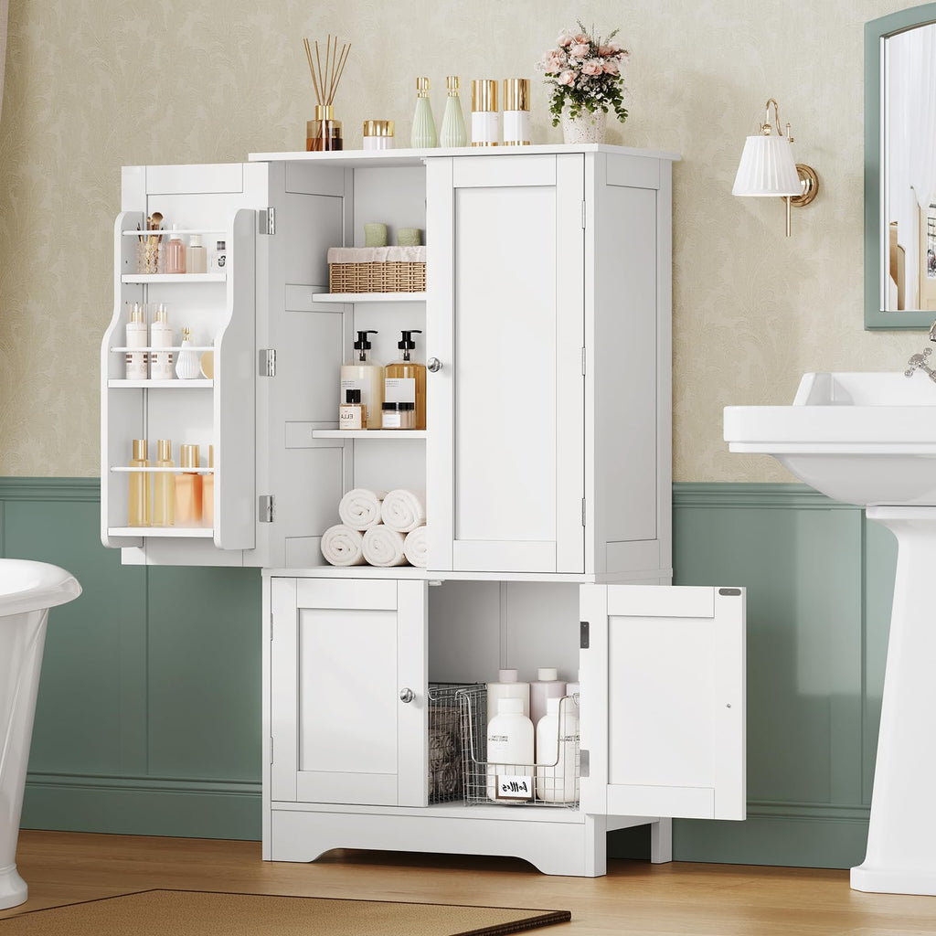 43”H Pantry Cabinet with 4 Doors D552402