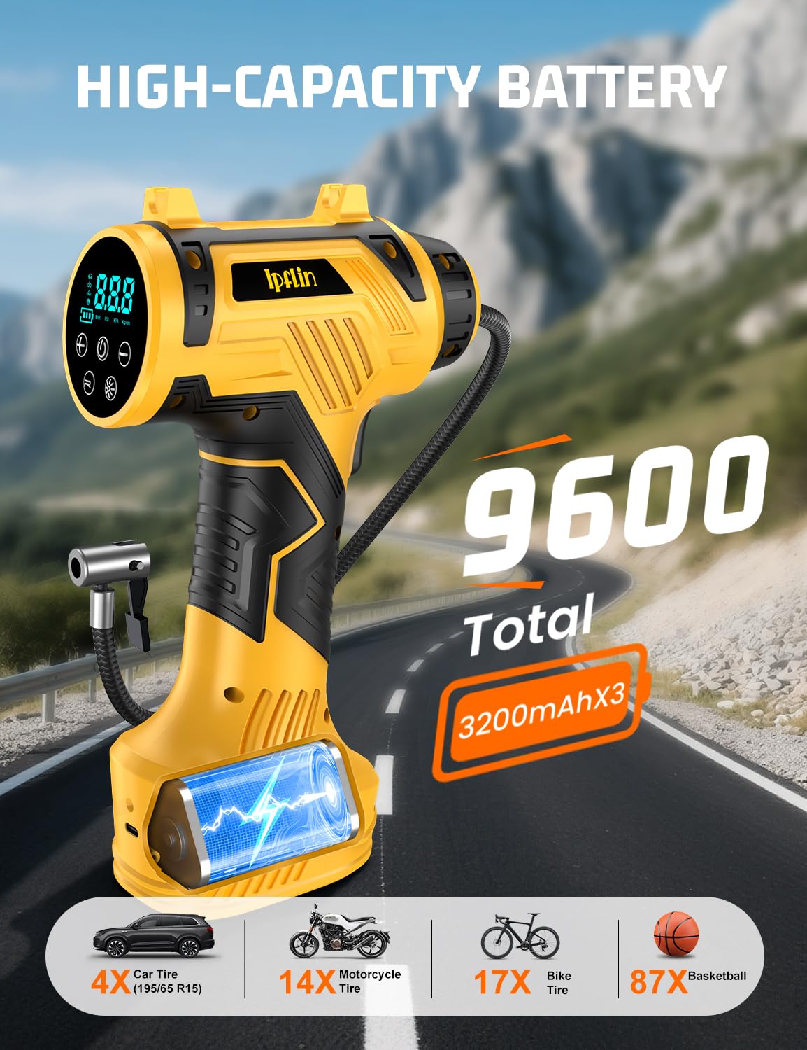160 PSI Portable Air Compressor O496097