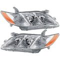 2007 2008 2009 Toyota Camry Headlight Assembly Pair U1950